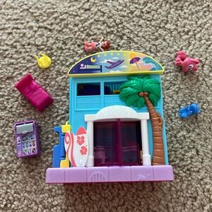 Polly Pocket Pollyville Hotel EUC